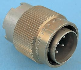 Złącze wielostykowe przemysłowe 12-pinowe Montaż na kablu Wtyczka Souriau Sunbank by Eaton