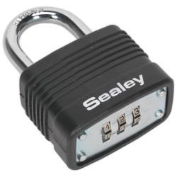 Sealey PL301C Steel Body Combination Padlock 40mm