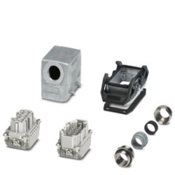 Zestaw łączników wtykowych HC-STA-B10PT-BWD-LS-M25-ELCAL 1416355