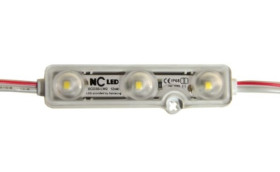 MODUL LED 3X2835 IP68 4000K 1W NC LENS S
