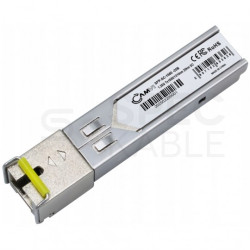Moduł SFP (mini-GBIC) jednomodowy SC LC simplex TX=1550nm 20km 1,25Gbit/s