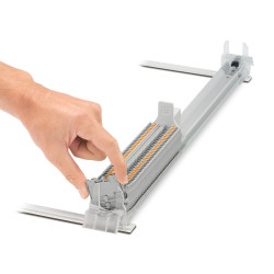 Obudowa urządzeń elektronicznych Magazynek z kanałami Phoenix Contact Terminal kolejowy DIN Szyna DIN