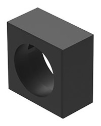 Pokrywa przełącznika kluczykowego, Przednia ramka zamka, do uzytku z: Przełącznik kluczykowy