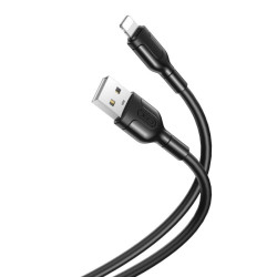 Kabel USB-Lightning 1 m 2,1A czarny NB212 T-90662 GSM117356 XO