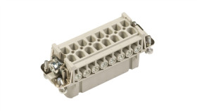 Wkład Złącza 16P+Pe Żeński 16A 250V Epic H-A 16 Bs 10531000