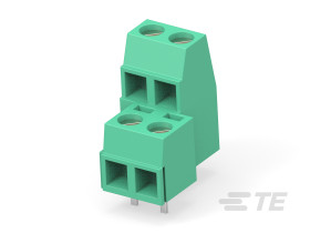 Klucz polaryzacyjny 2 -pinowe raster 5mm 2 -rzędowe Montaż na płytce Męski TE Connectivity