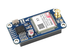 Waveshare SIM7000E NB-IoT / Cat-M / EDGE / GPRS HAT for Raspberry Pi, GNSS, for Europe, Africa, Australia, Southeast Asia