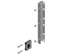 Wspornik z nośnikiem BBS 1-bieg. montaż szyn w poziomie mocowany bezpośrednio do obudowy UD-B60-H P1 001341800 ETI