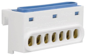 Zacisk N Hager GZ07N złącze wtykowe 1 szt.