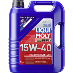 Liqui Moly 1096 Touring High Tech 15W-40 Engine Oil 5L Mineral Low Sludge