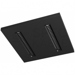 Panel ALGINE DOPPIO LED 230V 40W 6000lm NW czarny SPECTRUM LED