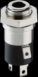 52073 Jack panel socket, 3.5 mm, stereo, 4-pin
