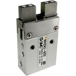 Chwytak pneumatyczny, palce: 2, Pojedyncza, Równoległy, 7 barów