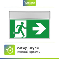 Oprawa ewakuacyjna KASJOPEJA LED II MT IP20 / INLEWA 93331