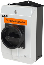 Safety switch, rotary actuator, 3 pole, 25 A, (W x H x D) 100 x 180 x 125 mm, 207311