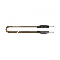 Sommer Cable SXRJ-0300 Instruments Cable 6.3mm mono plugs Brown 9.00m