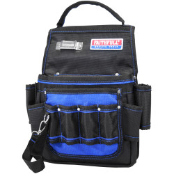 Faithfull FAIEPN Electricians Tool Pouch 2100D Nylon