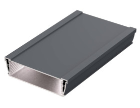 Bopla ASP 1230-0200 7024 (94132200) - asymetryczny profil aluminiowy zamknięty (121 x 32,8 x 200 mm)