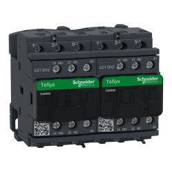 Stycznik odwrotny 42 V Schneider Electric styki: 3 12 A 1 NO + 1 NC LC2D12D7