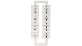 Oznacznik Do Złączek (Euro) 2,5-70Mm2 /T/ Biały 43192/1 Blister=20 Szt/