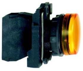 Wskaźnik św. pomarań. O22 zwykła soczewka zinteg. LED 230...240V XB5AVM5