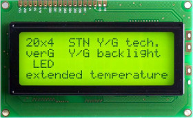 LCD-AC-2004G-YLY Y/G-E12