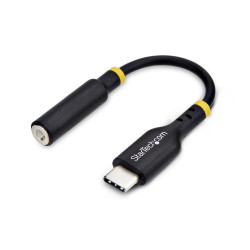 Kabel USB Złącze A USB C Złącze B Wtyk jack 3,5 mm dł. 127mm Adapter portu USB-C USB 2.0