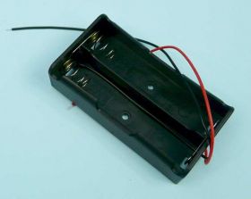 2x18650 UCHWYT BATTERY HOLDER RÓWNOLEGLE