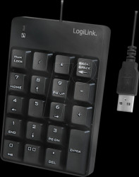 ID0184 Keypad, USB, black