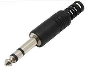 WTYK JACK 6,3mm STEREO PLASTIK HQ (ZLJACK WT63STE-PLASTHQ)