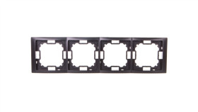 Simon Basic Neos Ramka Poczwórna Grafit Matowy Bmrc4/28