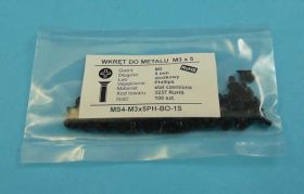 MS4 M3x05 PH-BO WKRĘT DO MET.STOŻKOWY