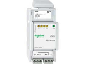 KNX Wejście binarne REG-K 4x 10 V 2 mA jasnoszary MTN644492 SCHNEIDER ELECTRIC