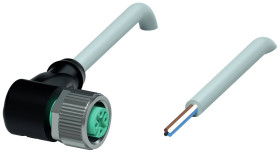 Pepperl+Fuchs 240205 Złącze konfekcjonowane czujnika/aktuatora V1-W-7,5M-PUR, piny: 4, 7.5 m, 1 szt.