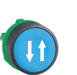 Przycisk, IP66, IP67, IP69K, kolor: Niebieski, Schneider Electric, ZB5