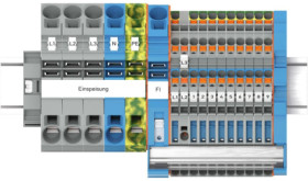 TOPJOB S subdistribution board set, with operating slots and push-button