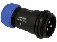SPP2911-3WZ Wtyk 3 pin na kabel (13-16mm) okrągły, zakręcany, wodoodporny - gwint zewnętrzny (50A)