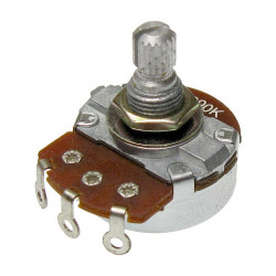 Potencjometr gitarowy 250K Ohm B 24/15mm