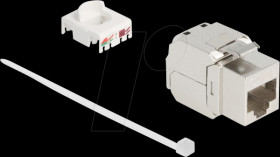 90683 RJ45 Keystone module, socket > LSA Cat.8.1 STP