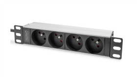 Listwa Zasilająca 10 1U Aluminum Pdu, 254 Mm (10) Rack Mount4x Cee 7/5, 16A,...