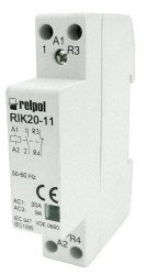 Stycznik modułowy 20A 2P 1Z 1R 230V AC RIK20-11-230 2608212