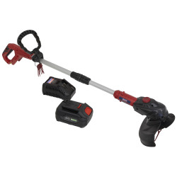Sealey CS20VCOMBO4 Strimmer Cordless 20V with 4Ah Battery &amp; Charger