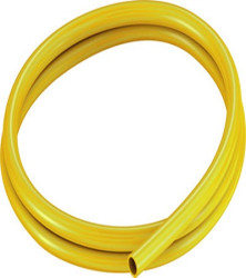 Rura z tworzywa sztucznego Żółty Elastomer termoplastyczny Ø zew. 10 mm OD Ø wew. 7 mm Twardość w skali Shorea D 52 ±-3