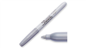 Marker Permanentny Metaliczny Srebrny 1,4Mm Sharpie Metallic