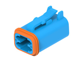 Złącze samochodowe 4-pinowe TE Connectivity 2-rzędowe Żeński 13A DT06-4S Kabel Kabel wTYK 4-DROŻNY