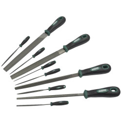 Br&#xFC;der Mannesmann M61015 File Set 10-Piece High-Quality Steel Files