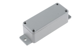 Obudowa Aluminium odlewane szerokość zew. 35,1 mm długość zew. 113,9 mm wys. zew. 30 mm RS PRO IP66 Szary