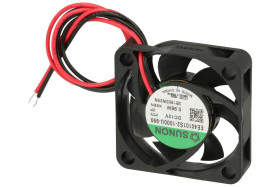Wentylator; EE40101S2-1000U-999; 40x40x10mm; ślizgowe; 12V; DC; 0,96W; 12,06m3/h; 23dB; 68mA; 6100RPM; 2 przewody; Sunon; RoHS;