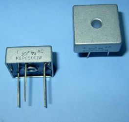 50A/100V PINY KWADRAT KBPC-5001W MOSTEK