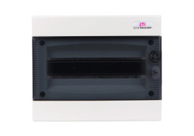 Rozdzielnica modułowa 1x12 podtynkowa /transparentna/ IP40 ECM12PT DIDO 001101011